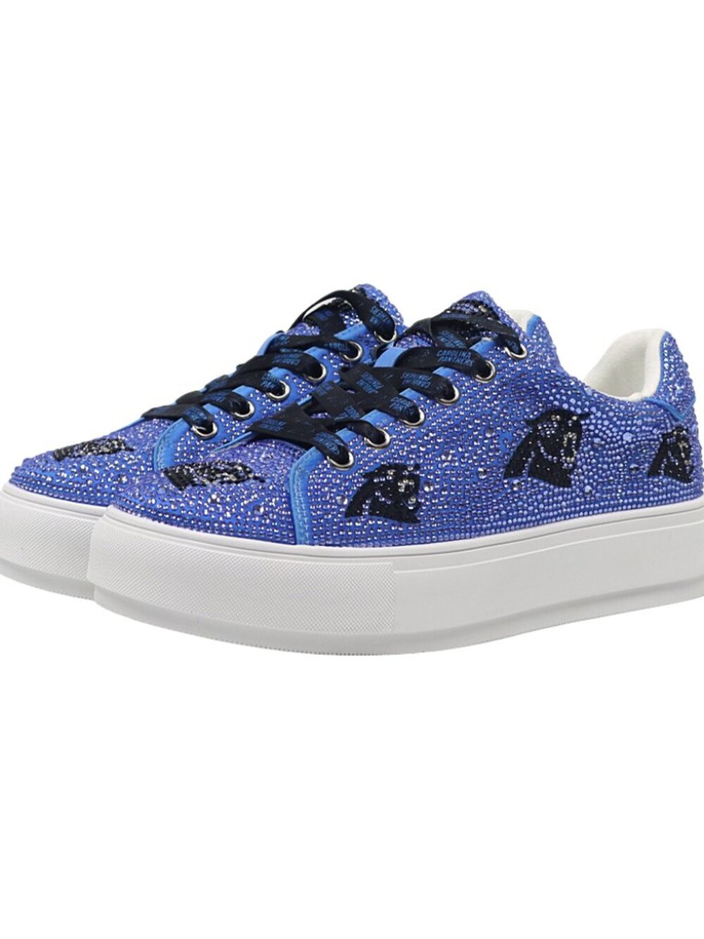 CAROLINA PANTHERS Crytal Team Colored Sneaker